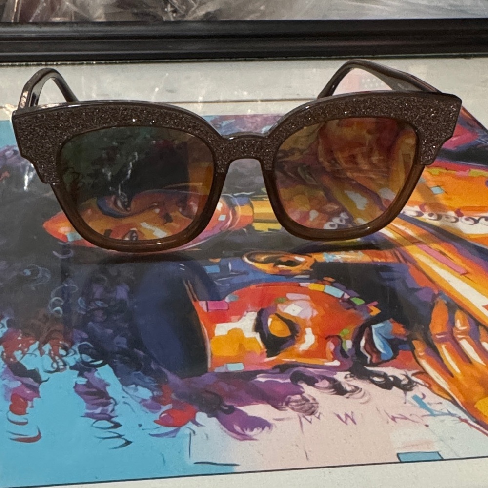 Jimmy Choo Brown Sunglasses